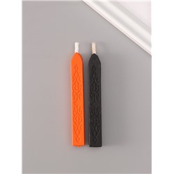 Подарочный набор для сургучной печати «Страшная тыква», печать, ручка, сургуч, 12.5×10×3.6 см