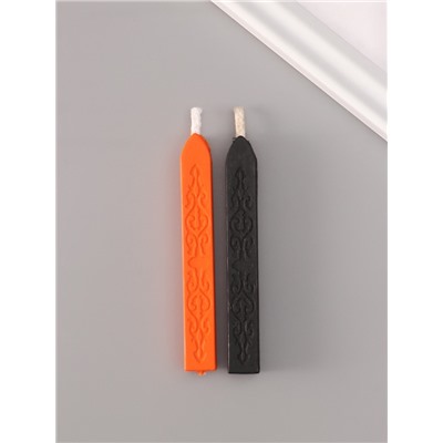 Подарочный набор для сургучной печати «Страшная тыква», печать, ручка, сургуч, 12.5×10×3.6 см