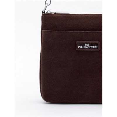 Сумка 2378YF  chocolate Polina&Eiterou