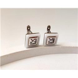 Серьги с керамикой