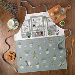 Фартук Этель «Романтика» 70×60 см, 100% хлопок, саржа 190 г/м²