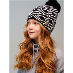 Шапка трикотажная для девочек