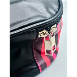 Sunflower Косметичка-чемоданчик 2112 ZP, черно-розовый 23547