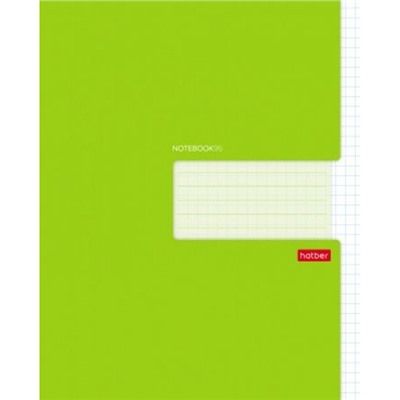 Тетрадь  96л клетка "ТЕТРАДЬ- Зеленая" (074515) 27563 Хатбер
