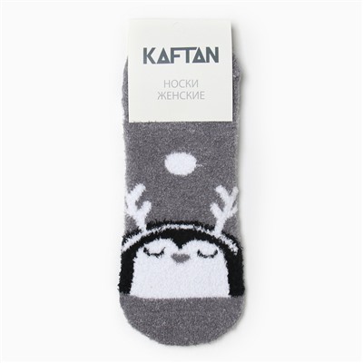 Носки женские укороченные (следки) KAFTAN «Пингвин» размер 36-39 (23-25 см)