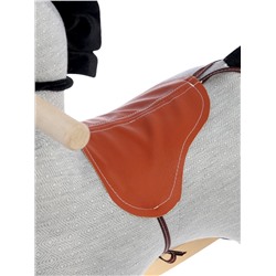 Качалка «Конь Восток», светло - серая