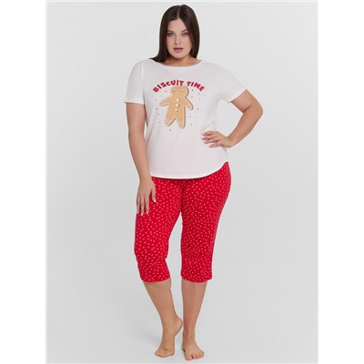 КОМПЛЕКТ ЖЕНСКИЙ (ДЖЕМПЕР, КАПРИ) 592300