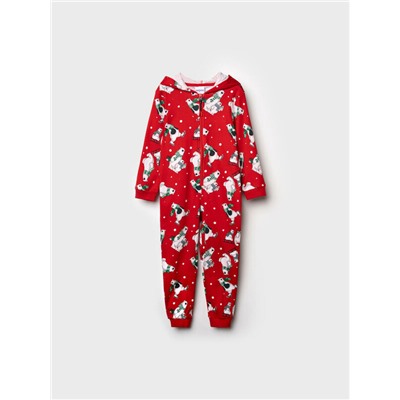 Пижама-комбинезон трикотажная унисекс для детей