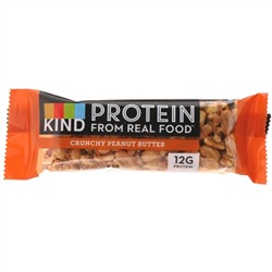 KIND Bars, Протеиновые батончики, хрустящие батончкики с арахисовым маслом, 12 батончиков 1,76 унц. (50 г) каждая