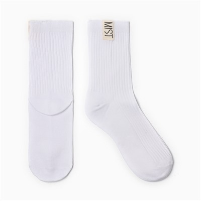 Носки женские MIST Base, размер 36-39 (23-25 см), белые
