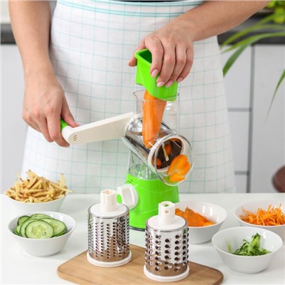 УЦЕНКА Овощерезка механическая Mandoline Slicer, цвет МИКС