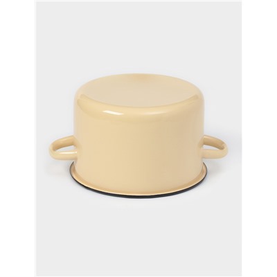 Кастрюля эмалированная, 2.9 л, d=20 см, цилиндрическая, МИКС