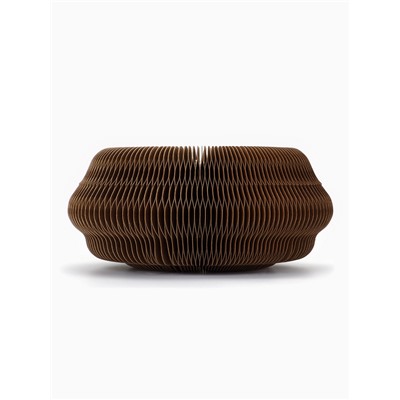 Когтеточка - игрушка «Пижон. Бублик», 11×11×7/20×11 см, гофрокартон, коричневая