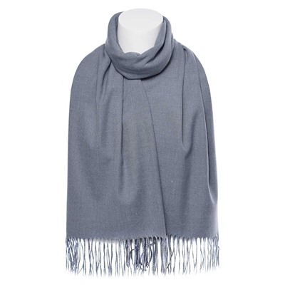 Палантин CY2373 однотонный