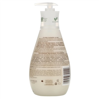 Live Clean, Hydrating Liquid Hand Soap, Argan Oil, 17 fl oz (500 ml)