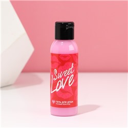 Гель для душа Sweet love, 100 мл, аромат розового шоколада, Чистое счастье