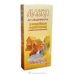 Крупка «Манка по-старорусски» с отрубями и ростками 500 гр