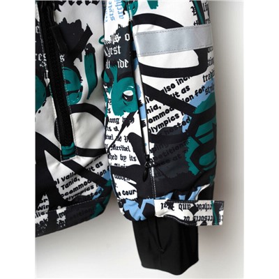 Куртка текстильная с полиуретановым покрытием для мальчиков