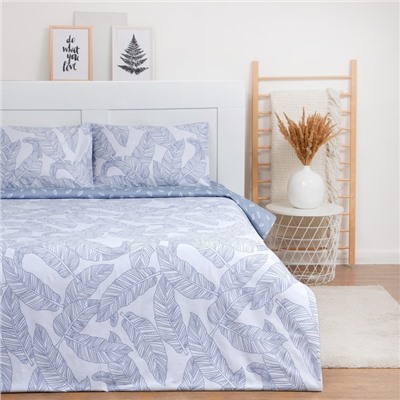Постельное бельё 1.5-спальное LoveLife Feathers, сатин