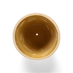 Горшок для цветов «Антей», 20 л, d=35 см, h=30 см, керамический, с поддоном, бежевый