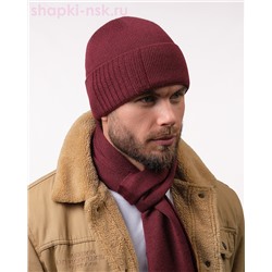 04623 F 1А Тэйм Комплект мужской флис (шапка+шарф) (57-59)
