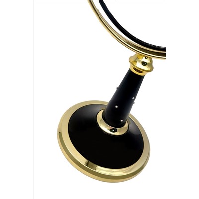 Rama Rose Зеркало косметическое настольное двустороннее K-462, 15 см KRISTALLER, 1136894