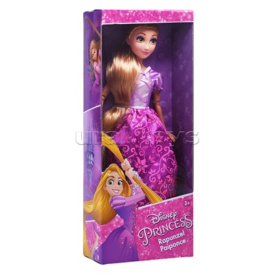 Кукла 29 см Рапунцель (руки и ноги сгибаются, реал. ресницы в коробке)