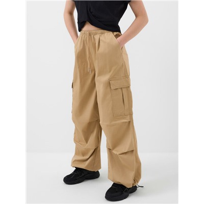 Брюки текстильные для девочек