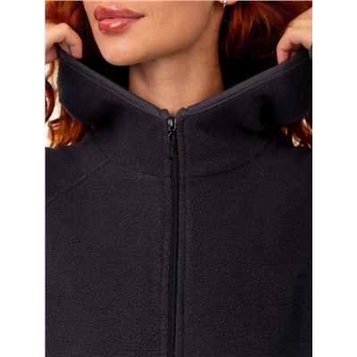 Толстовка флисовая "РОУЗ" (Темно-серый)