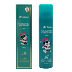 Jmsolution Солнцезащитный спрей с экстрактом жемчуга / Marine Luminous Pearl Sun Spray Disney Couple Favorite SPF50+ PA+++, 180 мл KRISTALLER, 1109979