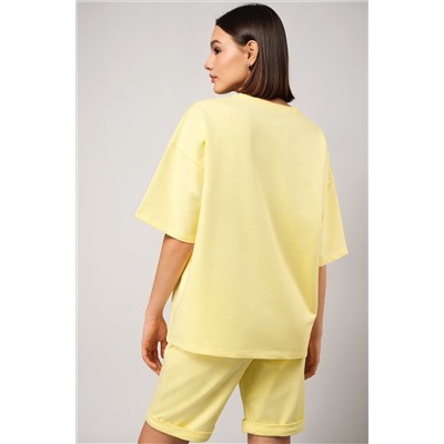 Женский костюм с шортами из футера двухнитки Happyfox