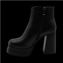 Ботинки из натуральной кожи Р-188-1 черные