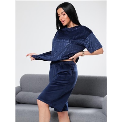 Чиэра-Жаккард - костюм синий