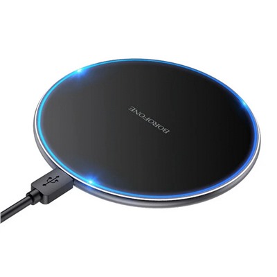 ЗУ Сетевое Беспроводное Borofone BQ3 Pro Type-C 15W (100 см) (black)