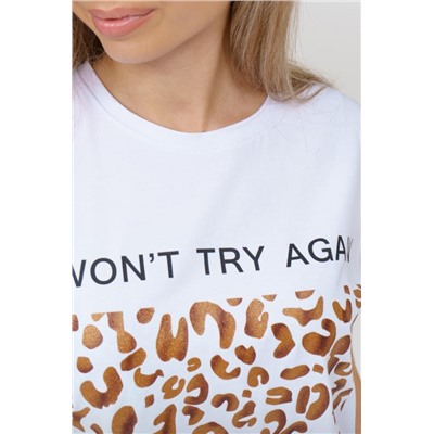 Футболка женская Импульс (Белая)