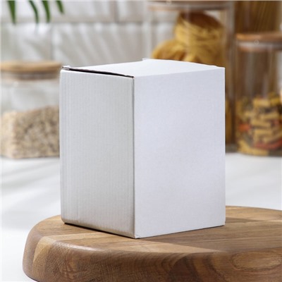 Банка стеклянная для сыпучих продуктов «Эко. Треугольник», 650 мл, 10×13 см