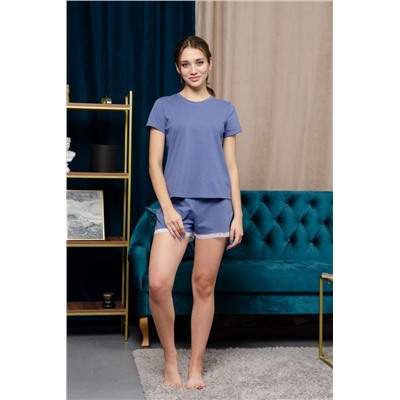 Пижама 18021 (Индиго)