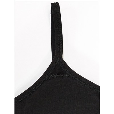 4408-02 Топ для девочки подростковый черный (BAYKAR)