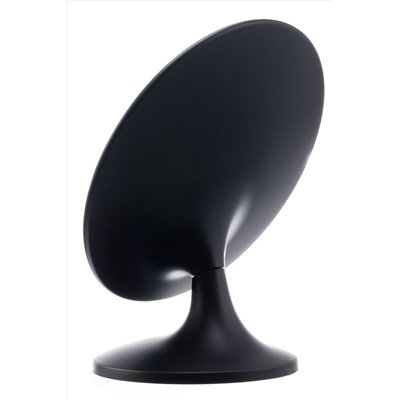 Dewal Зеркало косметическое настольное круглое MR-415, Ø20 см, черный KRISTALLER, 1124979