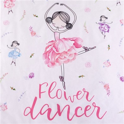 Постельное бельё 1.5-спальное «Этель» Flower dancer, бязь