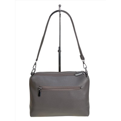 Женская сумка из искусственной кожи, цвет серый