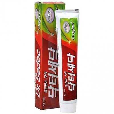 LION DR. SEDOC Зубная паста с экстрактом масла чайного дерева 100 г