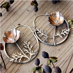 Серьги с замком кольцо арт. 13 4443 (id 285751)