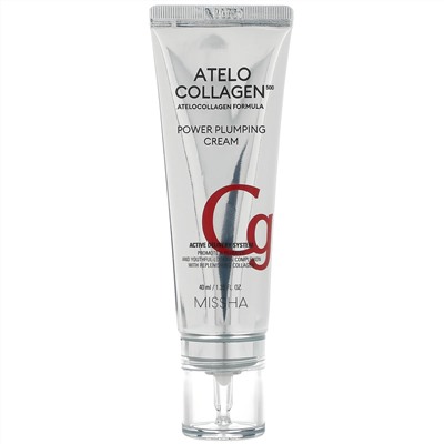 Missha, Atelo Collagen, Power Plumping Cream,  1.35 fl oz (40 ml)