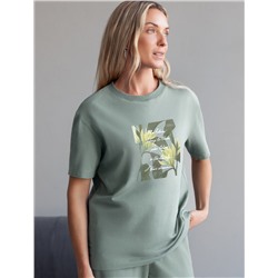 VILATTE Футболка D49.136