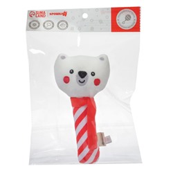 Игрушка-пищалка Крошка Я «Медвежонок», текстиль