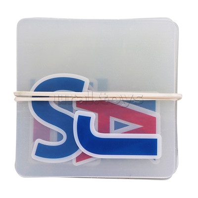 Пластиковое лото для малышей (нов) 5+ Английская азбука. English. Подбираем буквы, учим слова