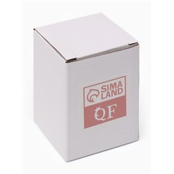 Органайзер для ватных дисков, с крышкой, d=6.7×11 см, прозрачный