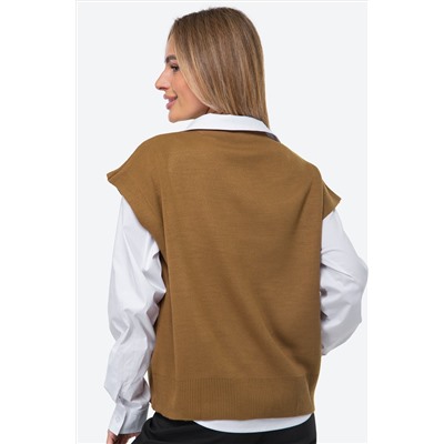 Женский вязаный жилет Happyfox