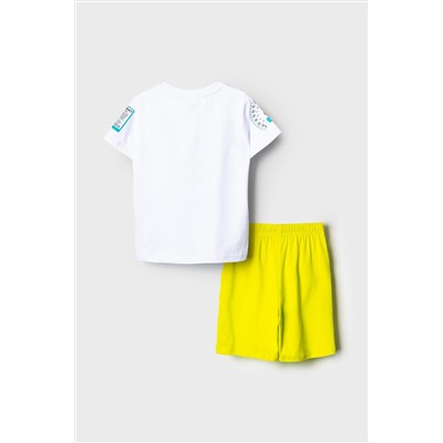 Комплект трикотажный для мальчиков: фуфайка (футболка), шорты PLAYTODAY, 1239627